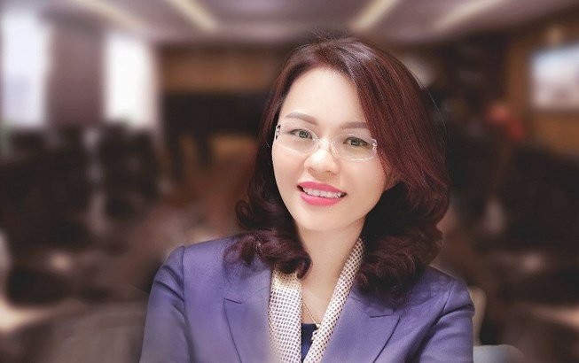 Bà Hương Trần Kiều Dung, Chủ tịch HĐQT CTCP Xây dựng FLC Faros.