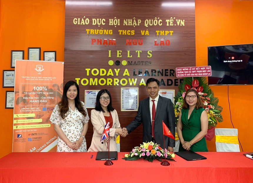 Trường THCS & THPT Phạm Ngũ Lão hợp tác với Nisai Group để triển khai chương trình phổ thông quốc tế