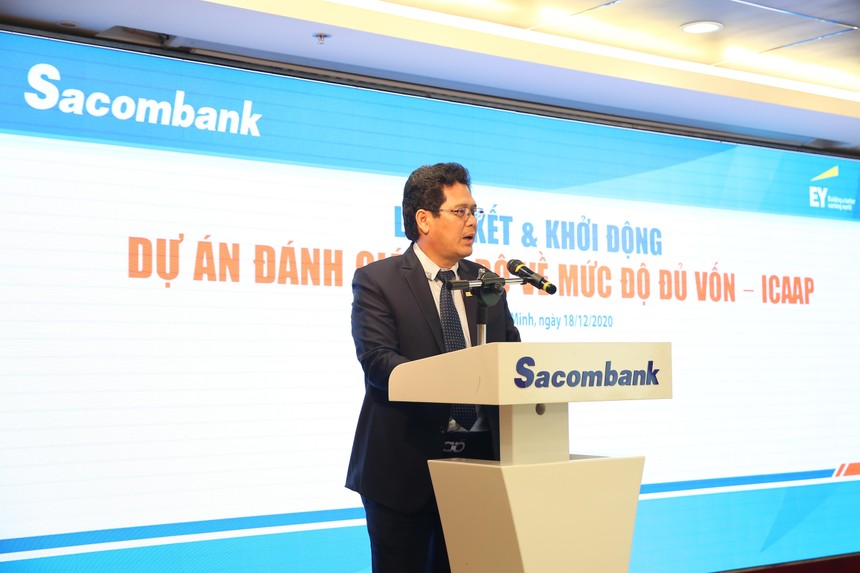 Sacombank khởi động dự án “Đánh giá nội bộ về mức độ đủ vốn”