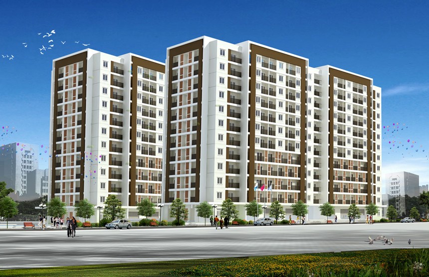 Khu nhà ở xã hội thuộc khu vực 1, phường Đống Đa, thành phố Quy Nhơn sẽ có khoảng 300 căn chung cư (Ảnh minh họa).