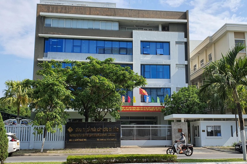 Trụ sở chính của Công ty CP Cấp nước Đà Nẵng- Dawaco.