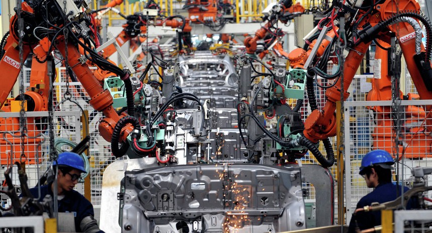 Trung Quốc xây dựng nhà máy sử dụng robot thay thế toàn bộ công nhân