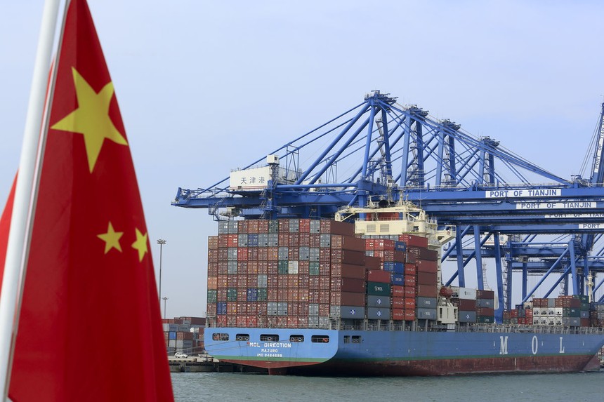 Xuất nhập khẩu của Trung Quốc giảm mạnh trong tháng 7