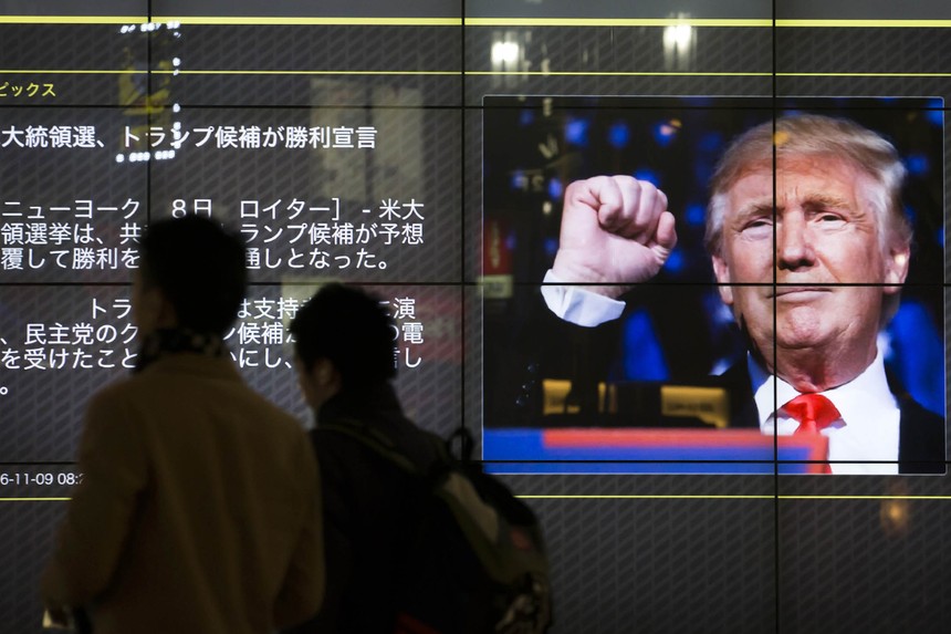 Ông Trump thắng cử, châu Á “thua cuộc“?