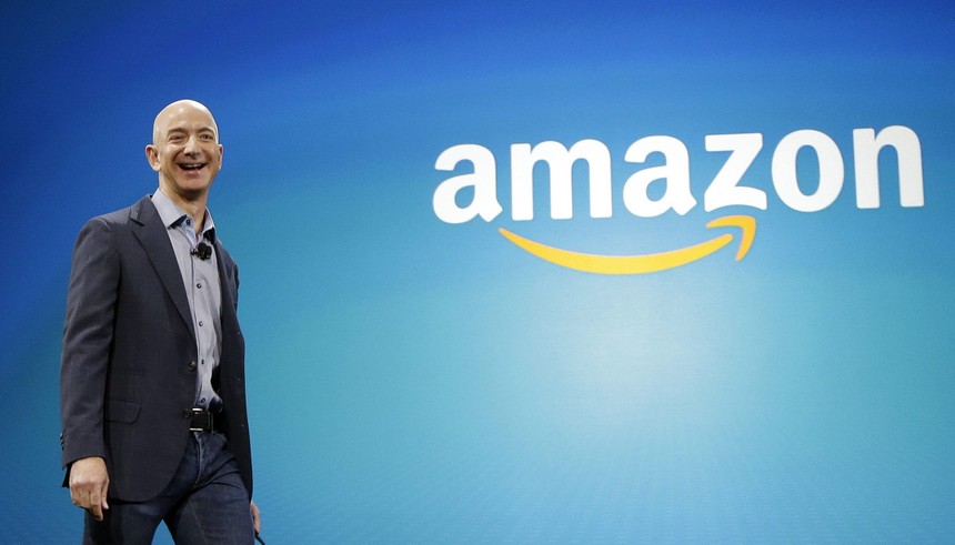 Tài sản của ông chủ Amazon đã chạm mốc 12 con số và sẽ ở số 1 vài năm tới