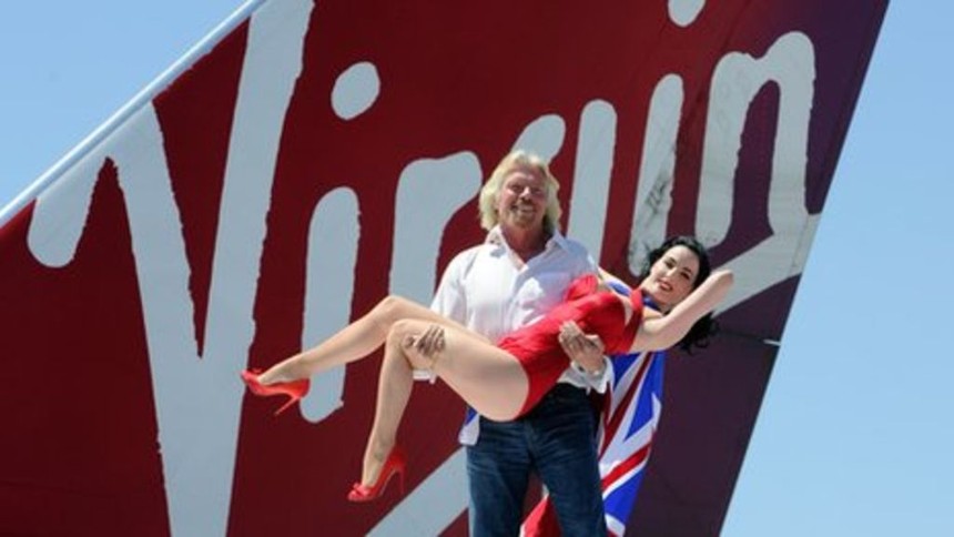 Chỉ sở hữu 10% Virgin Australia, nhưng tỷ phú Richard Branson được coi là linh hồn hãng bay này.