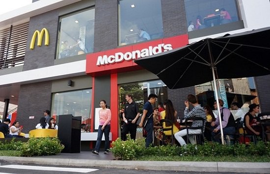 Cửa hàng của McDonald's tại TP.HCM (ảnh: Zing)