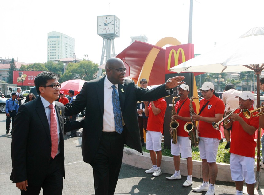 Hình ảnh đáng chú ý của Chủ tịch McDonald’s tại Việt Nam 
