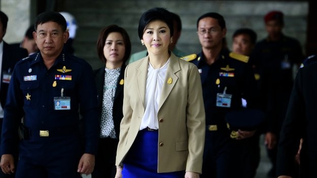 Nếu bị kết tội, bà Yingluck có thể nhận bản án lên tới 10 năm tù