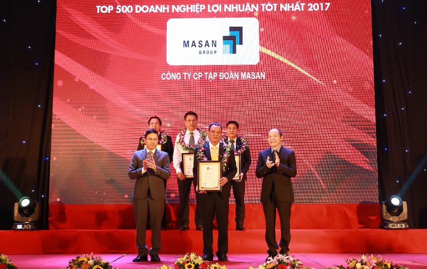 Tập đoàn Masan thuộc Top 5 doanh nghiệp tư nhân lớn nhất Việt Nam