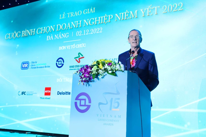 Ông Dominic Scriven, Chủ tịch HĐQT Dragon Capital Group (ảnh: Lê Toàn)
