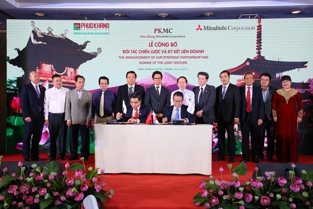 Mitsubishi “bắt tay” với Phúc Khang phát triển dự án bất động sản xanh