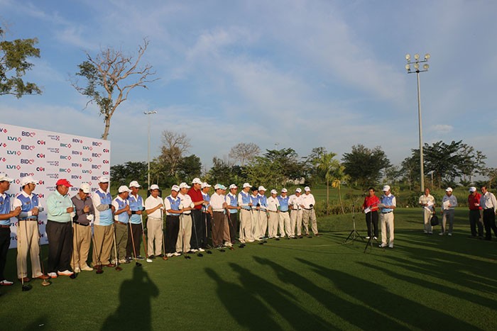 AVIL và BIDV phối hợp tổ chức giải Golf hữu nghị an ninh 3 nước Đông Dương