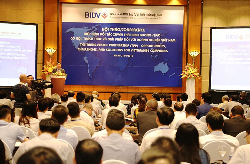BIDV tổ chức Hội thảo quốc tế về TPP