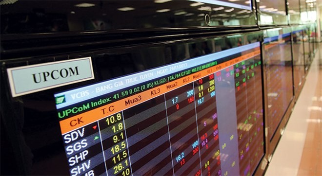 45 cổ phiếu trên UPCoM rơi vào bảng cảnh báo nhà đầu tư