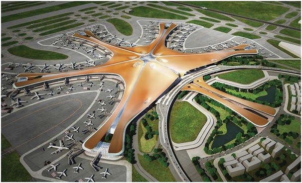 Công trình sẽ nắm giữ vị trí sân bay lớn nhất thế giới trong tương lai này có tên gọi là Beijing New Airport.