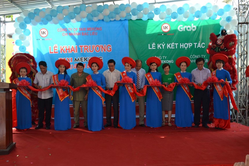 Grab hợp tác với Taxi Mekong triển khai dịch vụ GrabTaxi tại Bạc Liêu