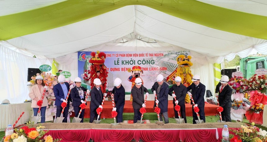 Bệnh viện Quốc tế Thái Nguyên (TNH) khởi công bệnh viện Lạng Sơn