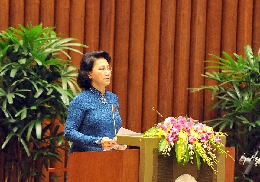 Chủ tịch Quốc hội Khóa 13 Nguyễn Thị Kim Ngân được đề nghị tái cử Chủ tịch Quốc hội khóa 14