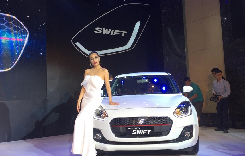 Suzuki Swift 2018 chính thức ra mắt thị trường Việt Nam với hai phiên bản GLX giá 549 triệu đồng và GL giá bán 499 triệu đồng