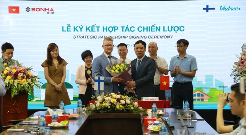 Tập đoàn Sơn Hà ký kết hợp tác với đối tác Watrec phát triển công nghệ Biogas