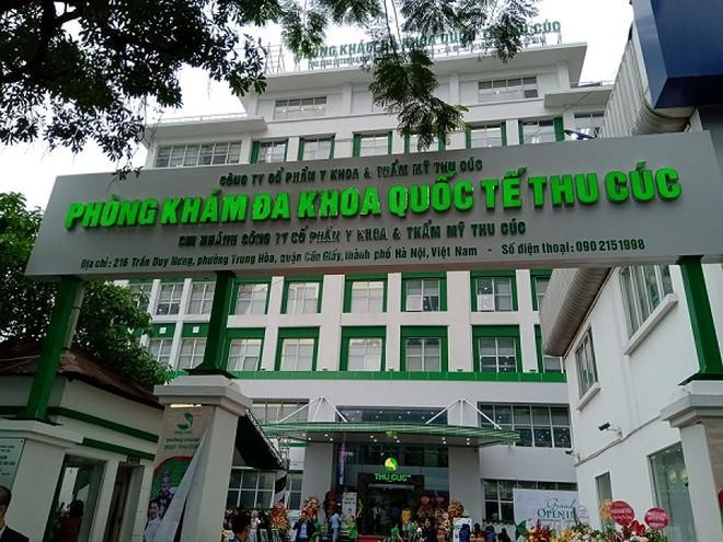 Sở Y tế Hà Nội ra quyết định đình chỉ hoạt động một phòng khám đa khoa Thu Cúc 