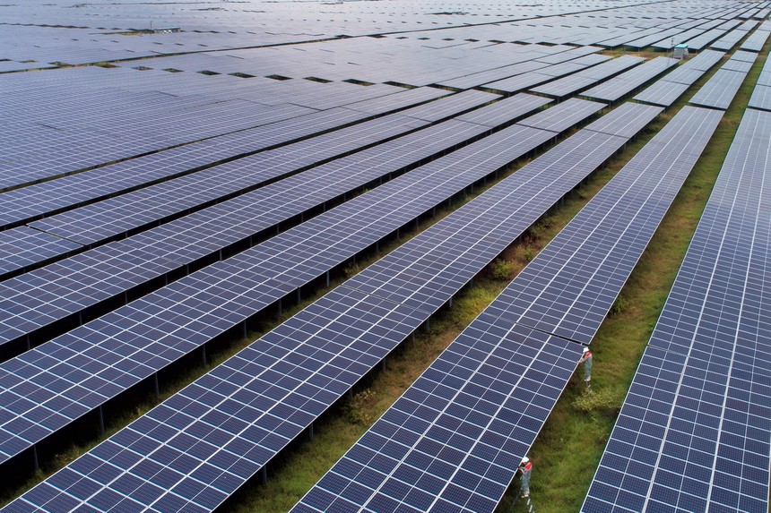 Đầu tư vào năng lượng mặt trời là một trong những hoạt động được Tập đoàn Sao Mai đẩy mạnh trong những năm qua.