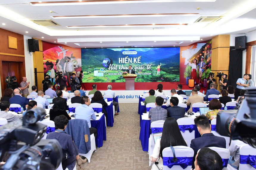 Tại tọa đàm Hiến kế hút khách du lịch do Báo Đầu tư tổ chức nhiều ý kiến cho rằng cần bám sát xu hướng du lịch năm 2023 để có sản phẩm phù hợp hút khách. Ảnh Dũng Minh.