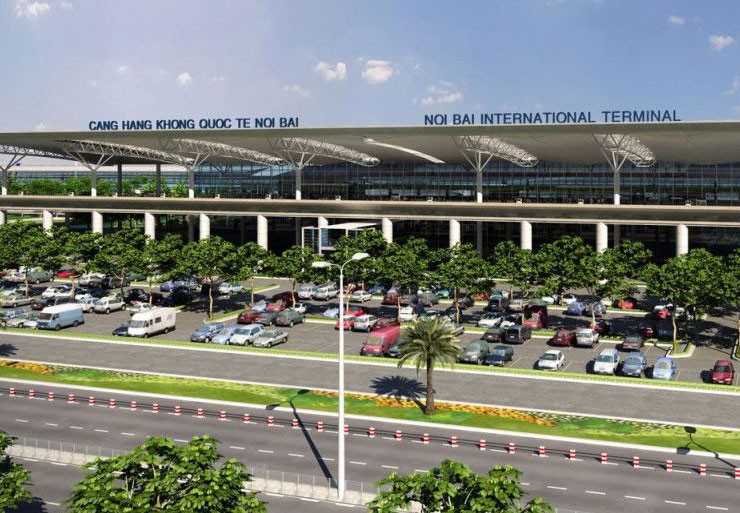 Cảng hàng không quốc tế Nội Bài.