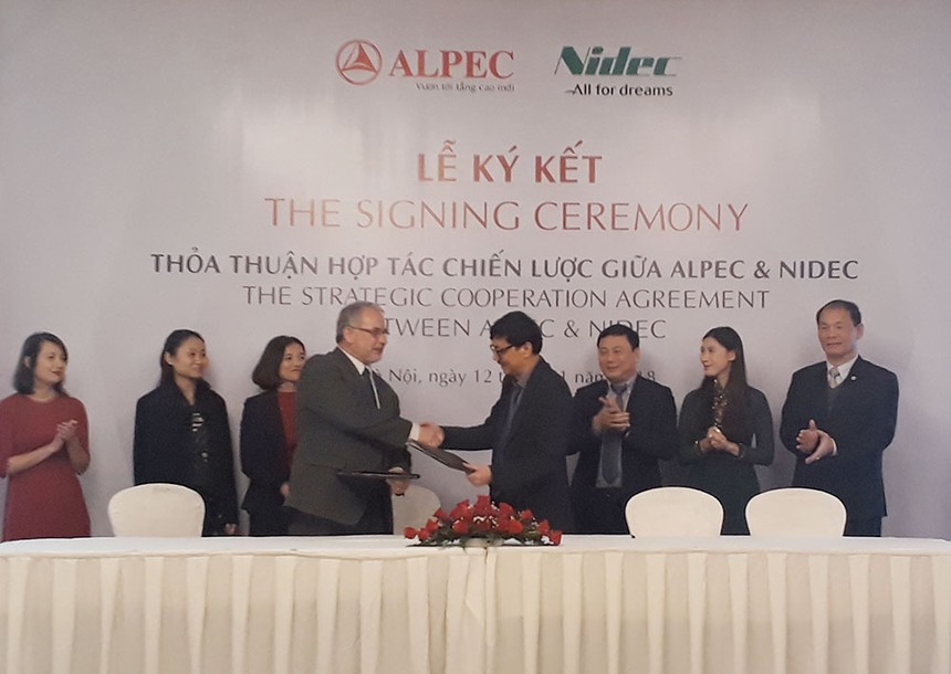 Alpec hợp tác với Nidec phân phối thang máy cao cấp tại Việt Nam