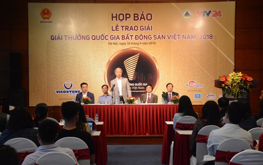 Sắp diễn ra lễ trao giải Giải thưởng Quốc gia Bất động sản Việt Nam 2018