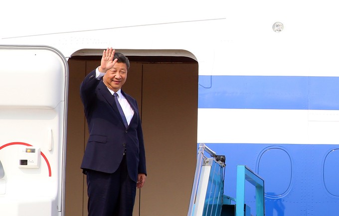 Chủ tịch Trung Quốc Tập Cận Bình rời Hà Nội