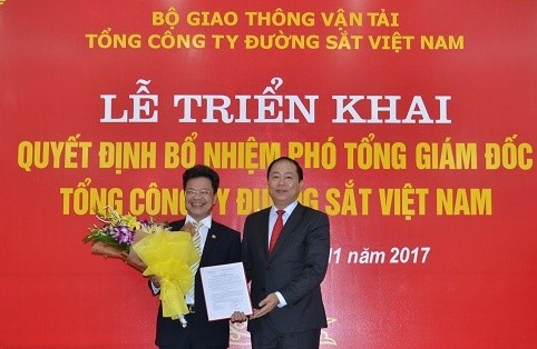 Tổng công ty Đường sắt Việt Nam có tân Phó tổng giám đốc