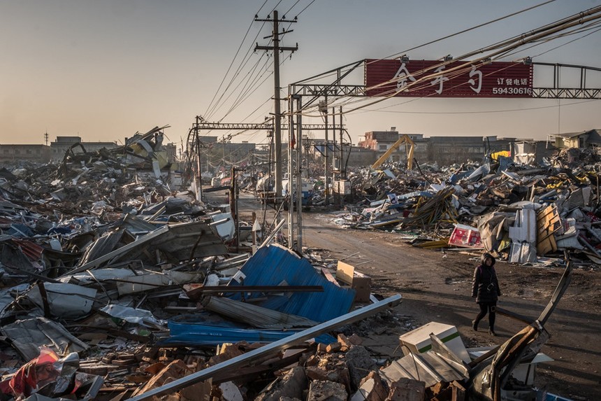 Bắc Kinh “hoang phế” sau cuộc di tản chóng vánh của dân nhập cư