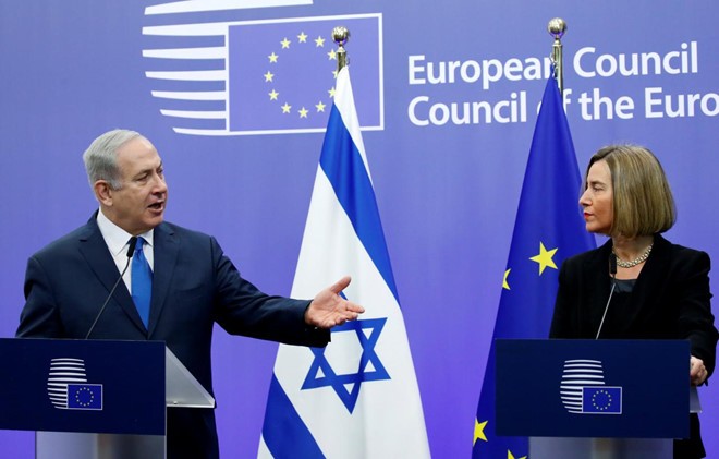 Thủ tướng Israel bị EU từ chối đề nghị công nhận Jerusalem. Ảnh: Reuters