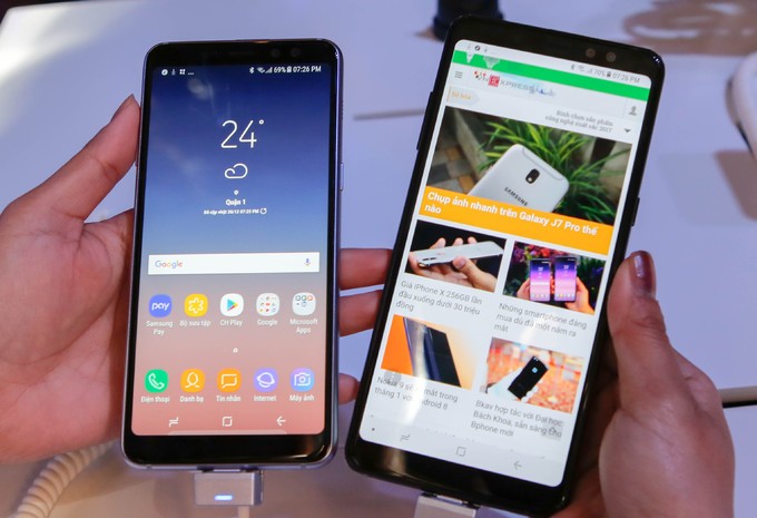 Bộ đôi Samsung Galaxy mới về Việt Nam, giá từ 11 triệu đồng