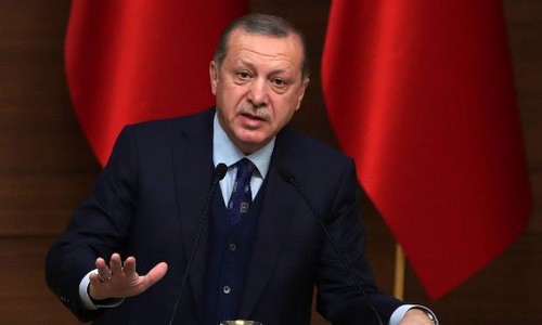 Tổng thống Thổ Nhĩ Kỳ Recep Tayyip Erdogan. Ảnh: AFP.