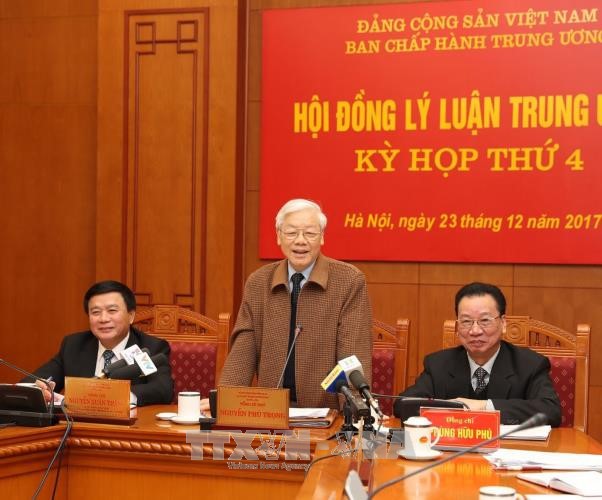 Tổng Bí thư Nguyễn Phú Trọng tại Kỳ họp. 