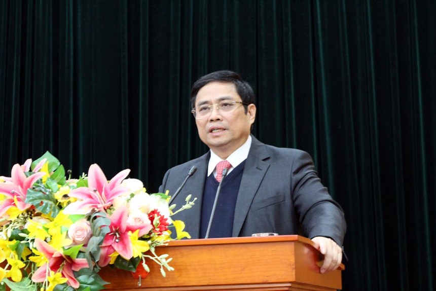 Trưởng Ban Tổ chức TƯ Phạm Minh Chính