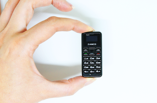 Zanco Tiny T1 là mẫu điện thoại nhỏ nhất thế giới.