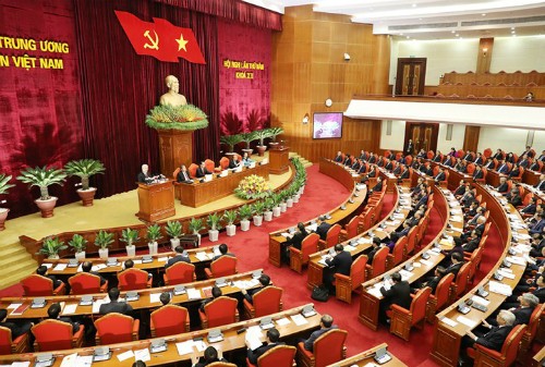Theo Quy định 105, Bộ Chính trị sẽ quyết định trưởng các ban của Trung ương Đảng, Bộ trưởng, thủ trưởng cơ quan ngang bộ... Ảnh: VGP