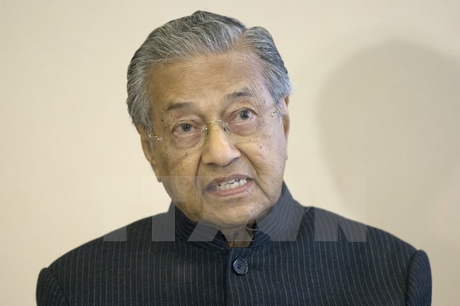 Cựu Thủ tướng Mahathir Mohamad. (Ảnh: EPA/TTXVN)