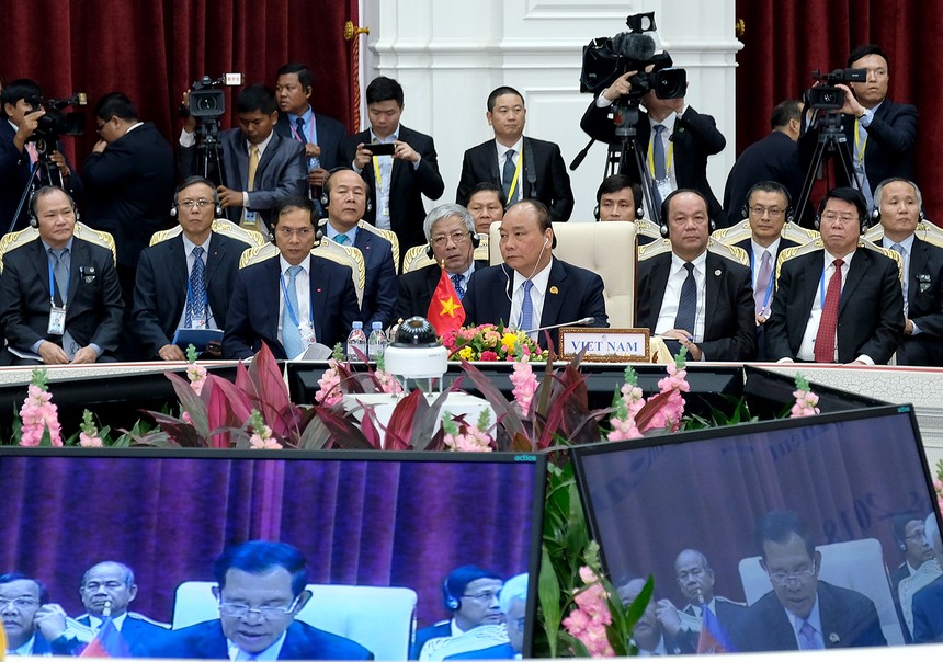 Hội nghị Cấp cao Hợp tác Mekong-Lan Thương lần thứ 2. Ảnh: VGP/Quang Hiếu