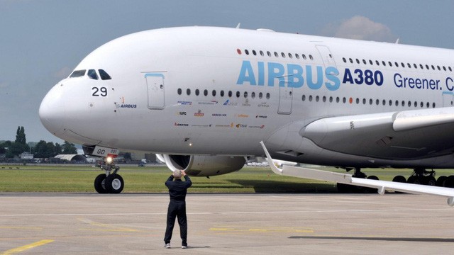 A380 là máy bay chở khách lớn nhất thế giới (Ảnh: Bloomberg)
