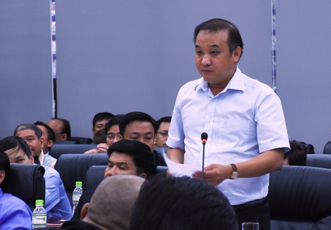 Ông Lê Quang Nam, Giám đốc Sở Tài nguyên - Môi trường, một trong số lãnh đạo bị xem xét đề nghị kỷ luật. Ảnh: zing.vn