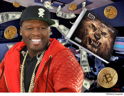 50 Cent đã kiếm hàng triệu USD nhờ Bitcoin.