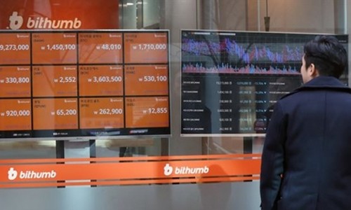 Bithump là một trong những sàn tiền ảo lớn nhất Hàn Quốc. Ảnh: Business Korea