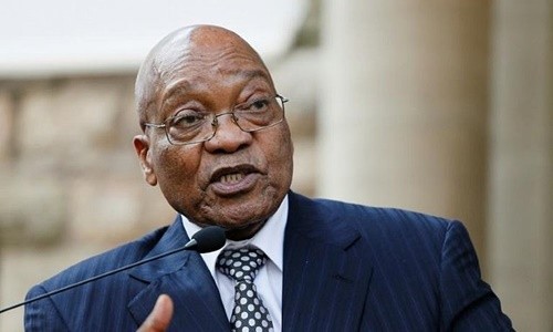 Tổng thống Nam Phi Jacob Zuma. Ảnh: AFP.