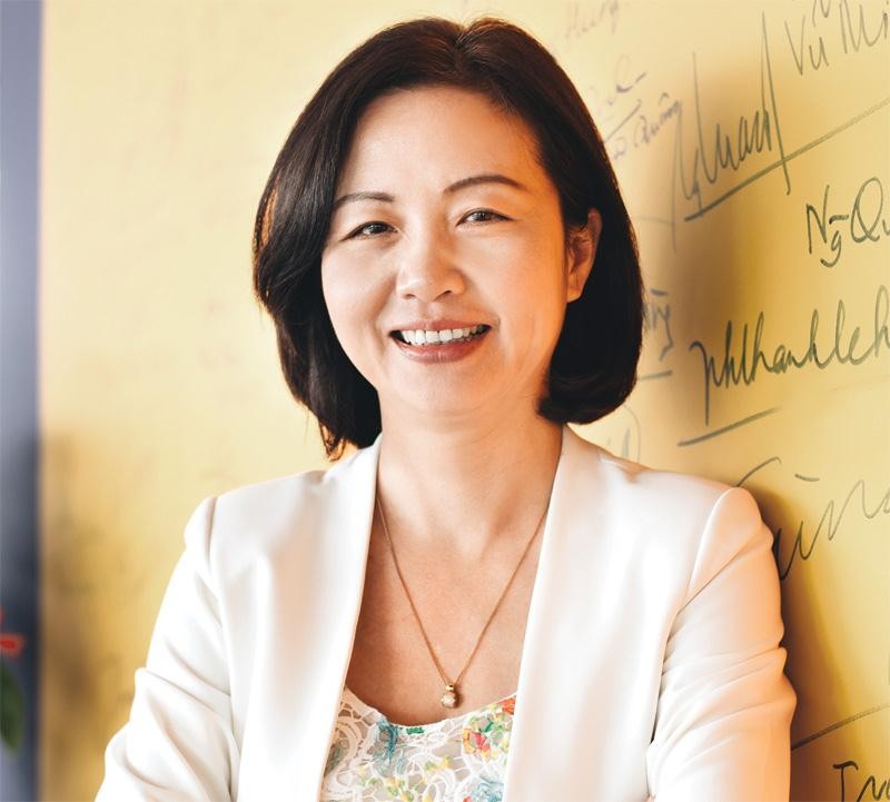 Bà Thạch Lê Anh, người sáng lập, Chủ nhiệm Vietnam Silicon Valley.
