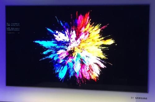 Một mẫu TV của Samsung.